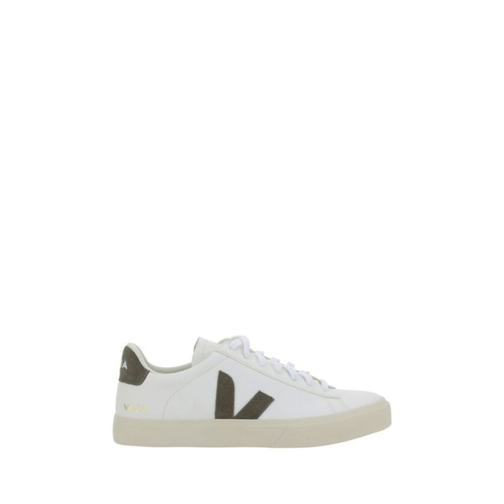 Veja White Calf Leather Bos Taurus Low Top Men's Sneakers